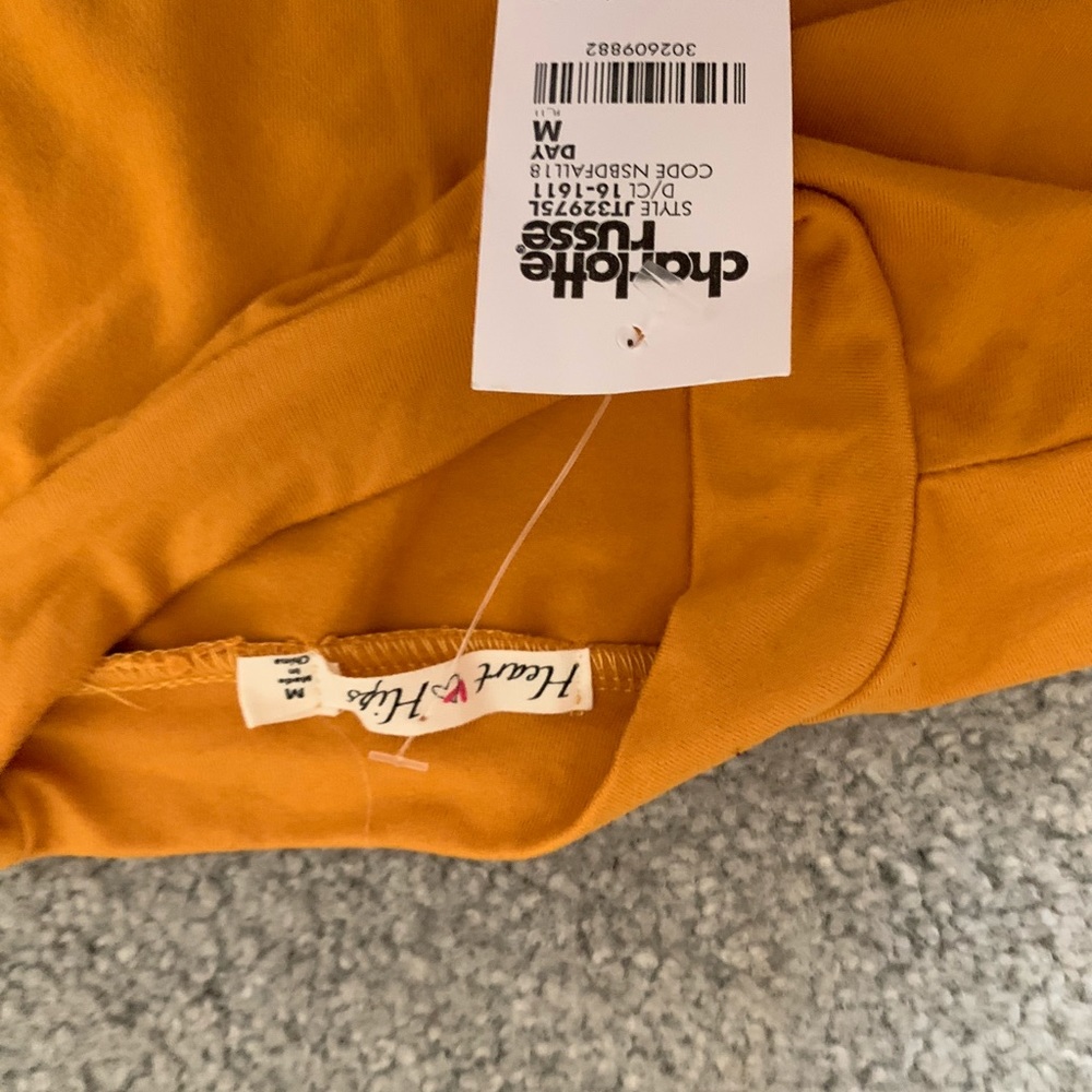 Charlotte Russe long sleeve crop top